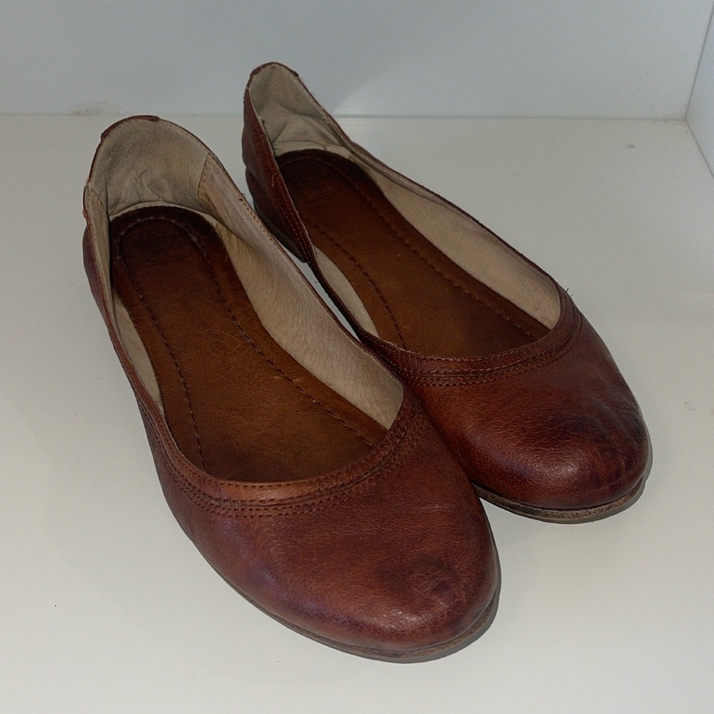 Frye women’s 9.5 leather ballet shoes